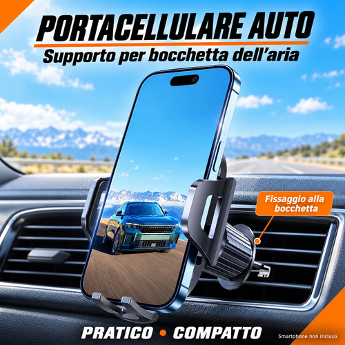 Porta cellulare auto per - cellulare,